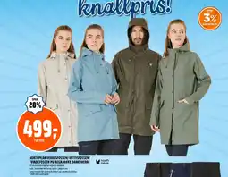 Coop Obs NORTHPEAK VEDALSFOSSEN/ VETTISFOSSEN/ TVINDEFOSSEN PU REGNJAKKE DAME/HERRE tilbud