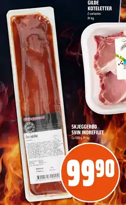 Coop Obs SKJEGGERØD SVIN INDREFILET tilbud