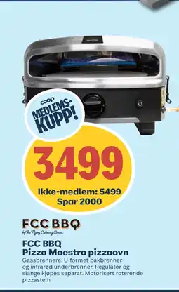 Coop Obs FCC BBQ Pizza Maestro pizzaovn tilbud