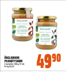 Coop Obs ÄNGLAMARK PEANØTTSMØR tilbud