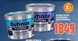 Coop Obs BUTINOX FUTURA SELVRENSENDE MALING/DEKKBEIS tilbud