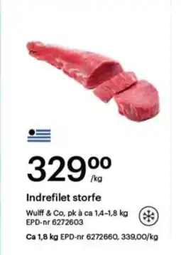 Storcash Indrefilet storfe tilbud