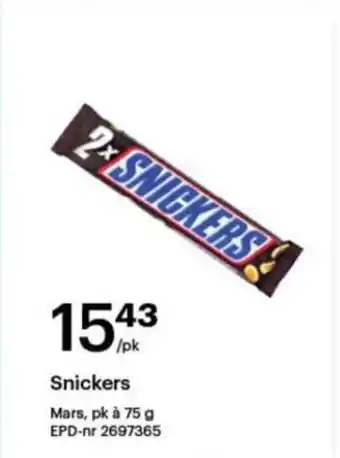 Storcash Snickers tilbud