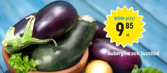 Eurocash Aubergine och Zucchini tilbud