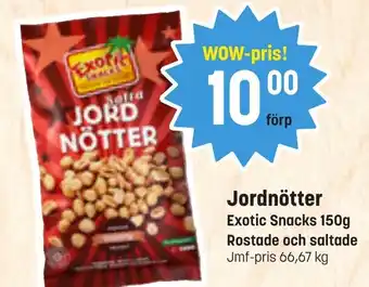 Eurocash Jordnötter tilbud