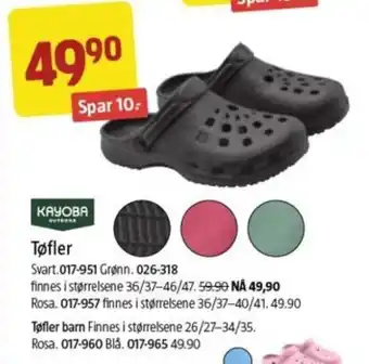 Jula Tøfler tilbud