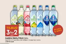 Coop Mega FARRIS/BRIS/FRUS 1,5 L tilbud
