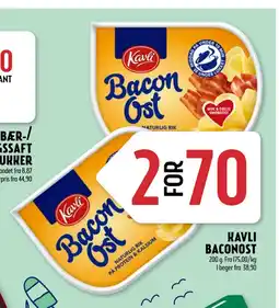 Coop Prix KAVLI BACONOST tilbud