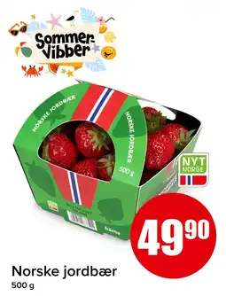 Spar Norske jordbær tilbud