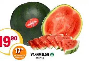 Coop Extra VANNMELON tilbud