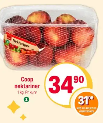 Coop Extra Coop nektariner tilbud