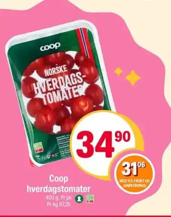 Coop Extra Coop hverdagstomater tilbud