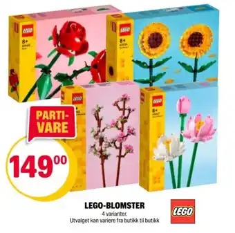Coop Extra LEGO-BLOMSTER tilbud