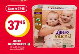 Coop Extra LIBERO TOUCH 3 BLEIER tilbud