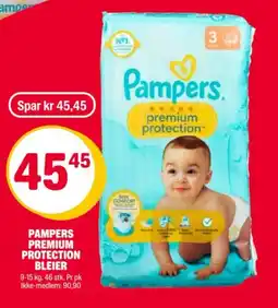 Coop Extra PAMPERS PREMIUM PROTECTION BLEIER tilbud
