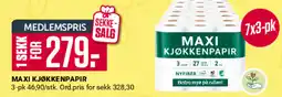 Europris MAXI KJØKKENPAPIR tilbud