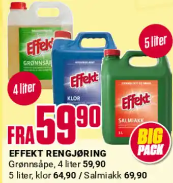 Europris EFFEKT RENGJØRING tilbud