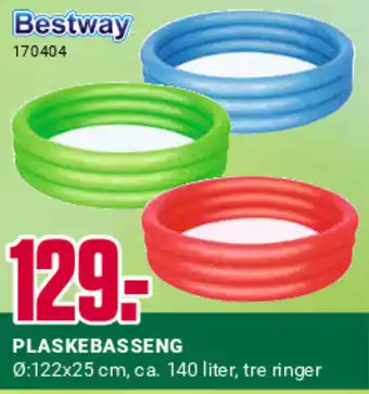 Europris PLASKEBASSENG tilbud