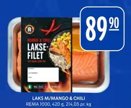 Rema 1000 LAKS M/MANGO & CHILI tilbud