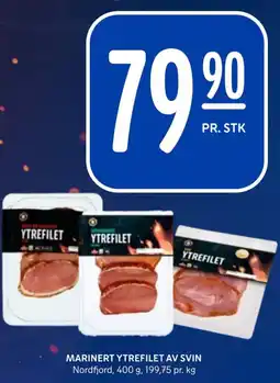 Rema 1000 MARINERT YTREFILET AV SVIN tilbud