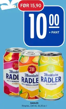 Rema 1000 RADLER tilbud