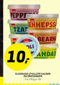 Bunnpris ELDORADO UTVALGTE SAUSER OG DRESSINGER tilbud