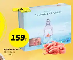 Bunnpris Reker Frosne tilbud