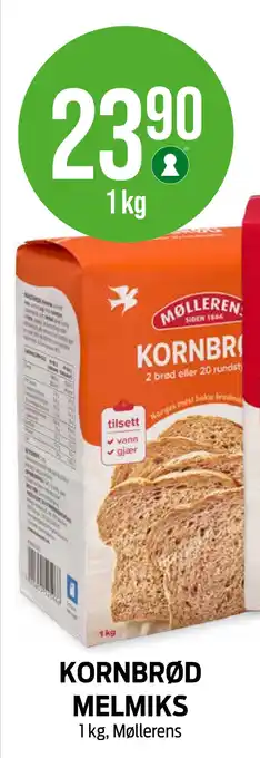Kiwi KORNBRØD MELMIKS tilbud
