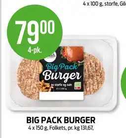 Kiwi BIG PACK BURGER tilbud