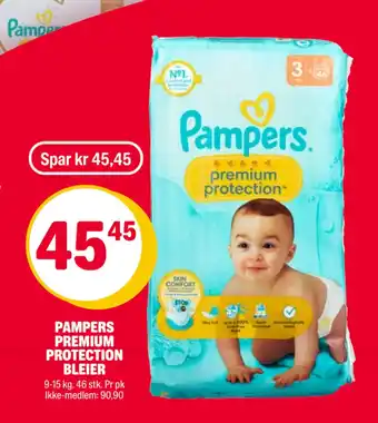 Coop Extra PAMPERS PREMIUM PROTECTION BLEIER tilbud