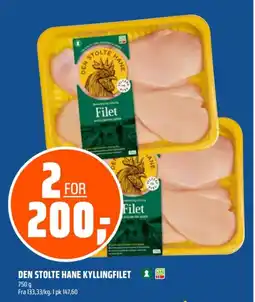 Coop Obs DEN STOLTE HANE KYLLINGFILET tilbud