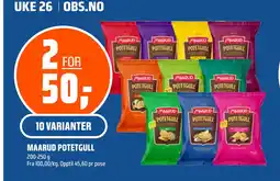Coop Obs MAARUD POTETGULL tilbud
