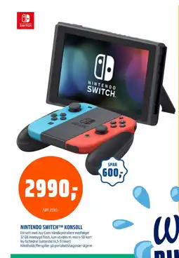 Coop Obs NINTENDO SWITCH KONSOLL tilbud