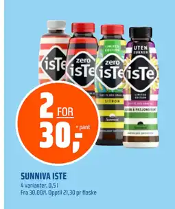Coop Obs SUNNIVA ISTE tilbud