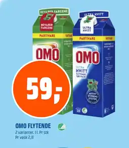 Coop Obs OMO FLYTENDE tilbud