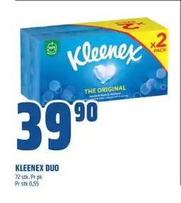 Coop Obs Kleenex lommetørkleder tilbud