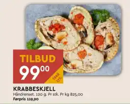 Coop Mega Ukjent krabbeskjell tilbud