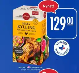 Rema 1000 Stange kylling tilbud