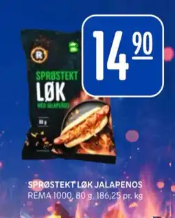 Rema 1000 Nice flerkornchips jalapeno tilbud