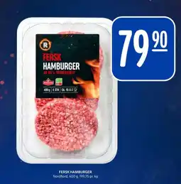 Rema 1000 Nordfjord hamburger tilbud