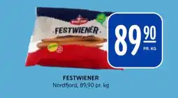 Rema 1000 Nordfjord festwiener tilbud