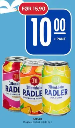 Rema 1000 Radler øl tilbud