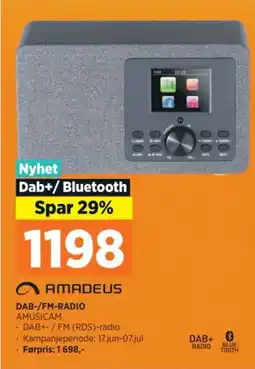 POWER DAB-/FM-RADIO tilbud