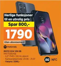 MOTO G54 128 GB PAYTO003SE