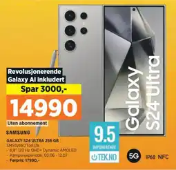 POWER SAMSUNG GALAXY S24 ULTRA 256 GB SMS928BZTGEUB tilbud