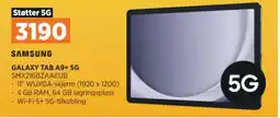 POWER SAMSUNG GALAXY TAB A9+ 5G SMX216BZAAEUB tilbud