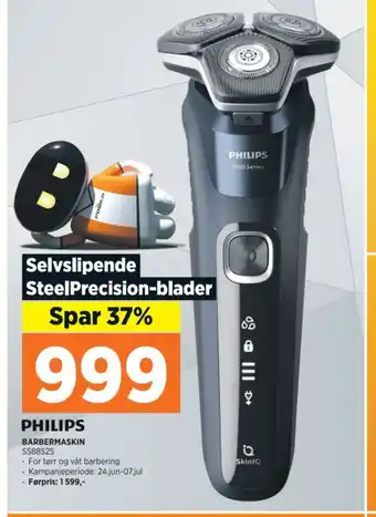 POWER PHILIPS BARBERMASKIN tilbud