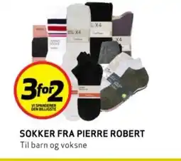 Bunnpris SOKKER FRA PIERRE ROBERT tilbud