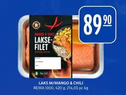 Rema 1000 LAKS M/MANGO & CHILI tilbud