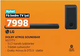 POWER DOLBY ATMOS SOUNDBAR tilbud